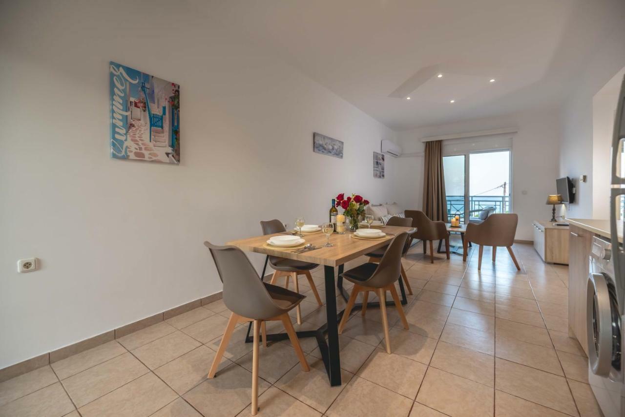 Stegna Bay Apartment Archangelos  Buitenkant foto